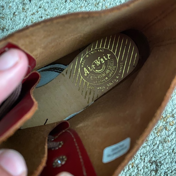 NEW Dr. Martens Oxblood 1460 UK8 Made in England - Picture 3 of 5